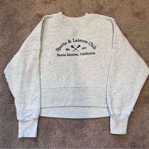 Abercrombie & Fitch cropped sweatshirt